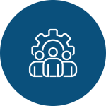 Teamwork and collaboration icon