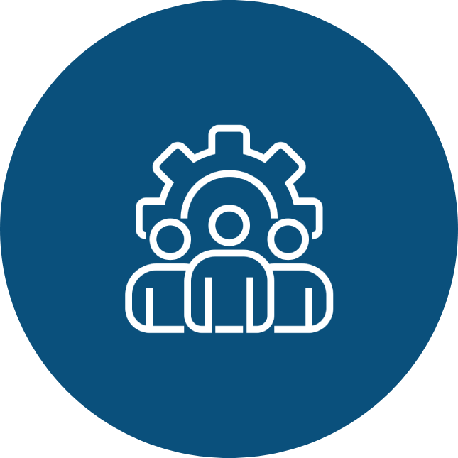 Teamwork and collaboration icon