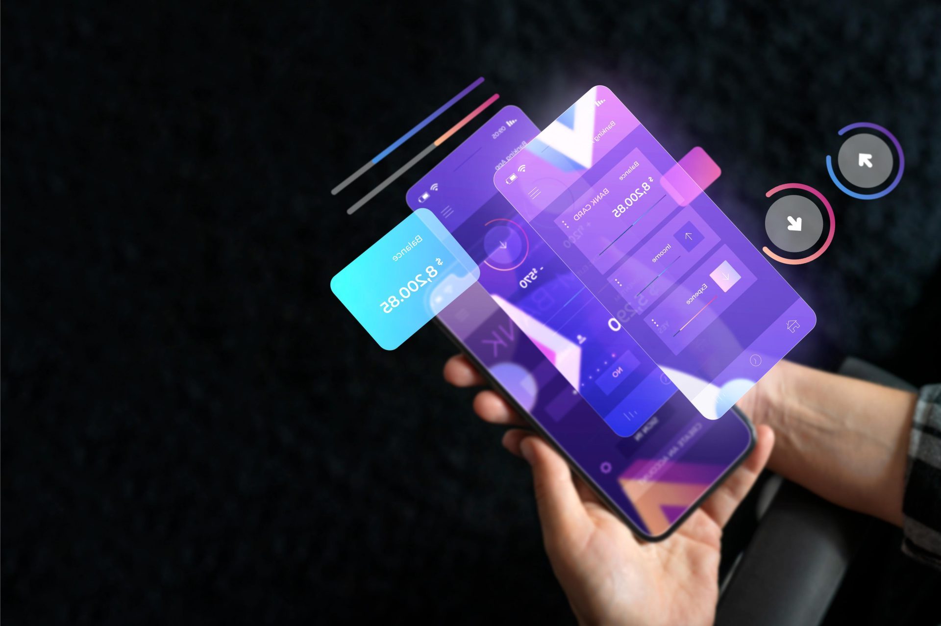 Smartphone with digital interface